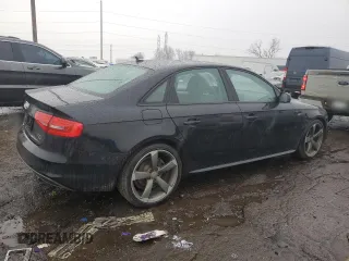 2014 Audi A4 Premium Plus with VIN WAUFFAFL2EN034769, listed as a Copart auction lot 46026165 with 127,228 mi miles and Clean Title. Bid and sale history available at carsss.com. Image 3.