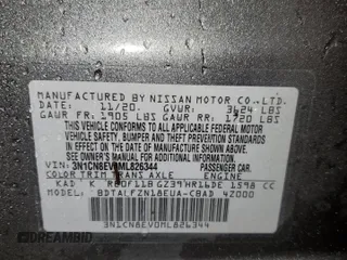 2021 Nissan Versa SV with VIN 3N1CN8EV0ML826344, listed as a Copart auction lot 52140235 with 77,837 mi miles and Non repairable. Bid and sale history available at DreamBid. Image 13.