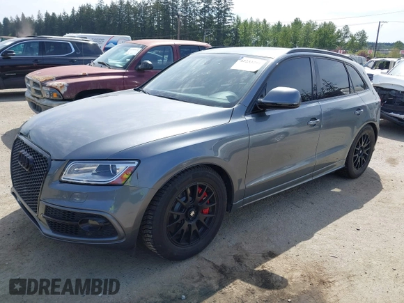 2016 Audi SQ5 Premium Plus z VIN WA1CCAFP3GA047083, wystawiony jako IAAI lot #42233291 z przebiegiem 122 382 mil mil oraz . Historia ofert i sprzedaży dostępna na DreamBid. Obrazek 17.