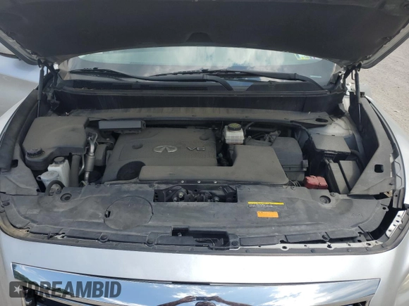 2015 Infiniti QX60 with VIN 5N1AL0MM6FC516052, listed as a Copart auction lot 61912455 with 98,007 mi miles and Salvage title. Bid and sale history available at DreamBid. Image 12.