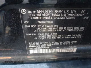 2000 Mercedes-Benz M 320/430/500 z VIN 4JGAB54E7YA155826, wystawiony jako IAAI lot #42151068 z przebiegiem 134 157 mil mil oraz . Historia ofert i sprzedaży dostępna na DreamBid. Obrazek 9.