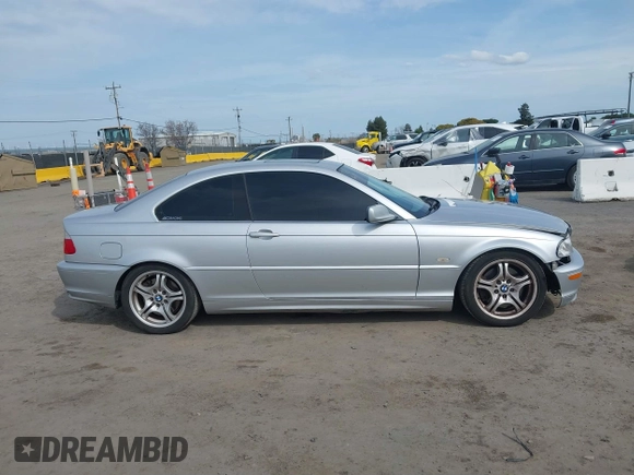 2002 BMW 3 Series 330Ci with VIN WBABN53492JU28231, listed as a IAAI auction lot 41841465 with 107,510 mi miles and . Bid and sale history available at carsss.com. Image 14.