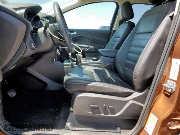 2017 Ford Escape Titanium with VIN 1FMCU0JD3HUA31410, listed as a Copart auction lot 52729025 with 68,256 mi miles and Salvage Title. Bid and sale history available at DreamBid. Image 7.