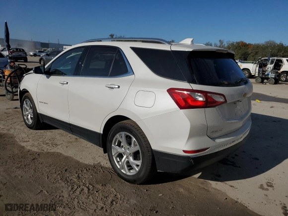 2021 Chevrolet Equinox Premier with VIN 3GNAXNEV4MS145582, listed as a Copart auction lot 44689405 with 30,638 mi miles and Salvage Title. Bid and sale history available at carsss.com. Image 2.