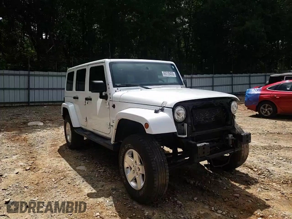 2017 Jeep Wrangler Unlimited Sahara with VIN 1C4HJWEG8HL580262, listed as a Copart auction lot 60118455 with 63,075 mi miles and Salvage title. Bid and sale history available at DreamBid. Image 14.