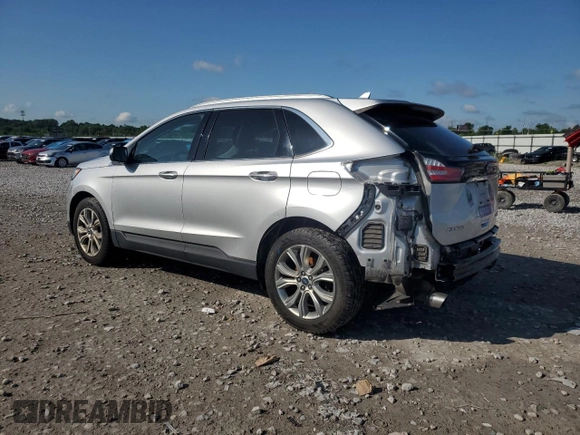 2019 Ford Edge Titanium с VIN 2FMPK3K92KBB42630, выставлен на аукционе Copart как лот 60984945 с пробегом 101 321 миль миль и Списание • Salvage title. История ставок и продаж доступна на DreamBid. Изображение 2.