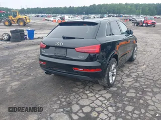 2017 Audi Q3 Premium Plus with VIN WA1JCCFS9HR010792, listed as a IAAI auction lot 42370894 with 99,034 mi miles and . Bid and sale history available at DreamBid. Image 4.