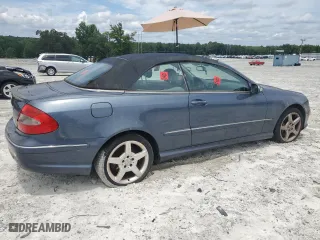 2006 Mercedes-Benz CLK-Class 5.0L with VIN WDBTK75G96T056692, listed as a Copart auction lot 63561924 with 0 mi miles and Clean Title. Bid and sale history available at carsss.com. Image 3.