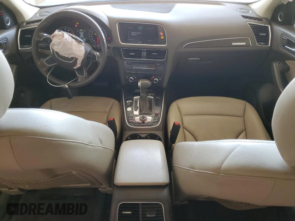 2017 Audi Q5 Premium Plus with VIN WA1L2AFP8HA003150, listed as a Copart auction lot 56228605 with 119,665 mi miles and Salvage title. Bid and sale history available at DreamBid. Image 8.