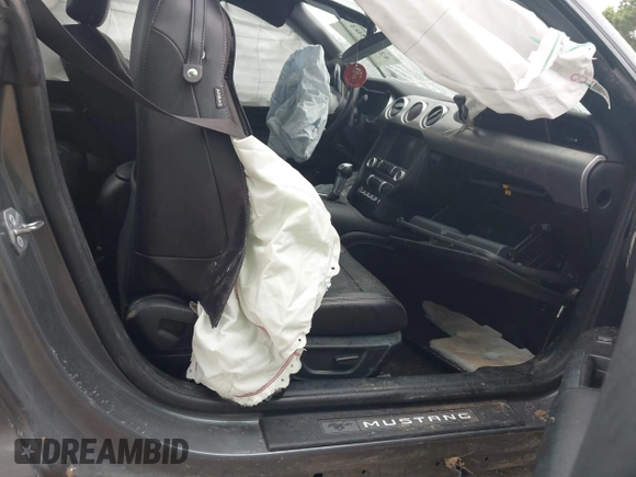 2022 Ford Mustang EcoBoost with VIN 1FA6P8TH5N5150143, listed as a IAAI auction lot 42516503 with Not provided miles and . Bid and sale history available at DreamBid. Image 5.