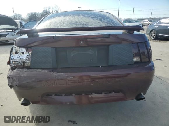 2003 Ford Mustang GT Deluxe with VIN 1FAFP42XX3F305326, listed as a Copart auction lot 42689215 with 0 mi miles and Salvage Title. Bid and sale history available at carsss.com. Image 6.