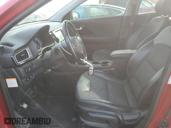 2017 Kia Niro Touring Launch Edition with VIN KNDCC3LC4H5089890, listed as a Copart auction lot 47305465 with 64,308 mi miles and Salvage Title. Bid and sale history available at carsss.com. Image 7.