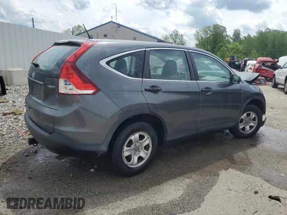 2012 Honda CR-V LX с VIN 5J6RM4H30CL027665, выставлен на аукционе Copart как лот 55382575 с пробегом 96 167 миль миль и На запчасти • Non repairable. История ставок и продаж доступна на DreamBid. Изображение 3.