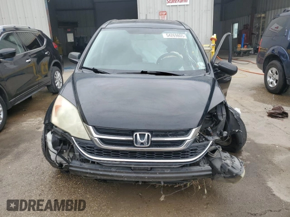 2010 Honda CR-V EX with VIN 5J6RE3H58AL005497, listed as a Copart auction lot 54269805 with 166,109 mi miles and Salvage Title. Bid and sale history available at carsss.com. Image 5.