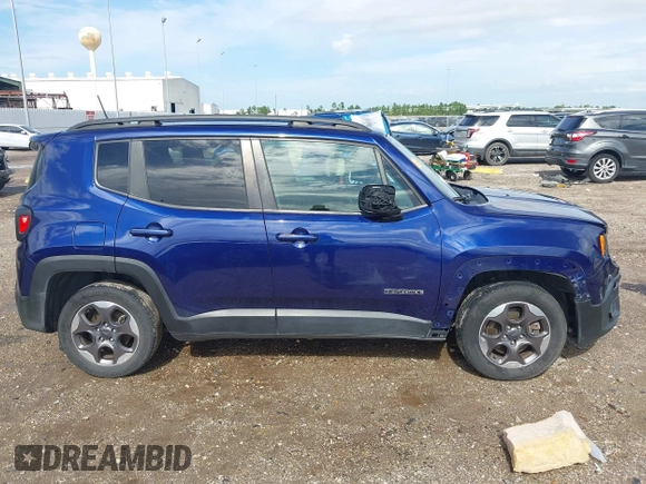 2017 Jeep Renegade Sport with VIN ZACCJAAB7HPE57121, listed as a IAAI auction lot 42684421 with 135,582 mi miles and . Bid and sale history available at DreamBid. Image 13.