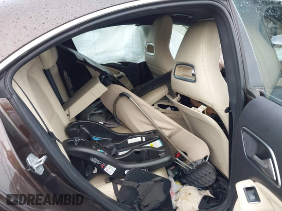 2015 Mercedes-Benz CLA 250 with VIN WDDSJ4GB6FN193681, listed as a IAAI auction lot 41846945 with Not Provided miles and . Bid and sale history available at DreamBid. Image 8.