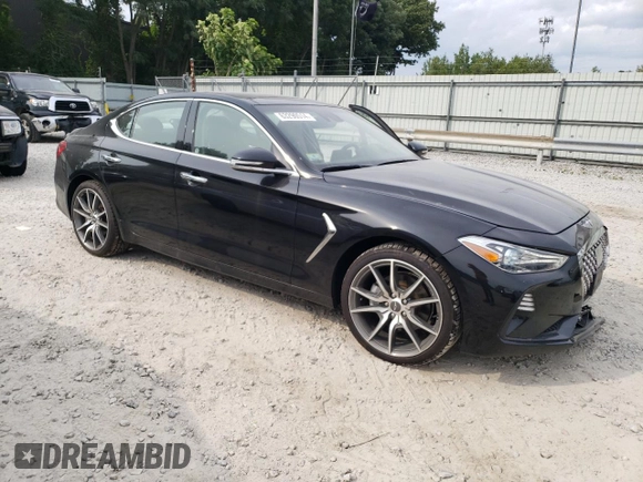 2020 Genesis G70 2.0T z VIN KMTG44LA8LU053493, wystawiony jako Copart lot #63290514 z przebiegiem 51 108 mil mil oraz Szkoda całkowita • Salvage title. Historia ofert i sprzedaży dostępna na DreamBid. Obrazek 4.