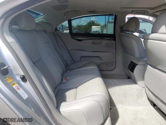 2011 Lexus LS 460 L with VIN JTHGL1EF0B5042987, listed as a Copart auction lot 66710494 with NaN miles and Salvage Title. Bid and sale history available at carsss.com. Image 10.
