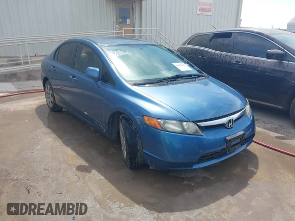 2008 Honda Civic LX z VIN 1HGFA16508L087622, wystawiony jako IAAI lot #41675090 z przebiegiem 123 656 mil mil oraz . Historia ofert i sprzedaży dostępna na DreamBid. Obrazek 1.
