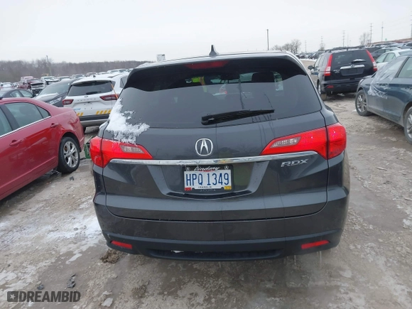 2013 Acura RDX with VIN 5J8TB3H34DL004534, listed as a IAAI auction lot 41622060 with 280,906 mi miles. Bid and sale history available at carsss.com. Image 16.