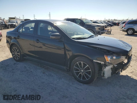 2017 Mitsubishi Lancer ES with VIN JA32U2FU7HU006058, listed as a Copart auction lot 80540794 with 140,399 mi miles and Salvage Title. Bid and sale history available at DreamBid. Image 4.