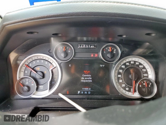 2015 Ram 1500 Sport with VIN 3C6JR6CT4FG604312, listed as a Copart auction lot 60494405 with 111,648 mi miles and Salvage title. Bid and sale history available at DreamBid. Image 9.