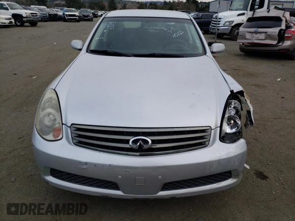 2006 Infiniti G35 with VIN JNKCV51E56M507109, listed as a Copart auction lot 79678723 with 103,793 mi miles and Salvage Title. Bid and sale history available at DreamBid. Image 5.