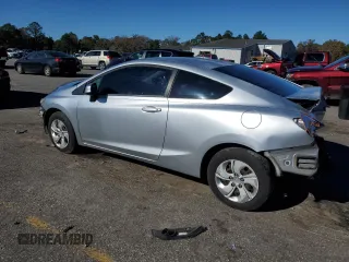 2013 Honda Civic Cpe LX with VIN 2HGFG3B53DH517358, listed as a Copart auction lot 84302714 with 153,845 mi miles and Salvage Title. Bid and sale history available at carsss.com. Image 2.