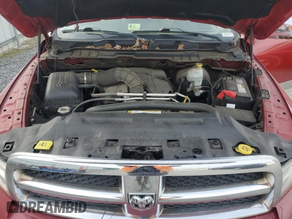 2009 Dodge 1500 SLT with VIN 1D3HB18T89S809918, listed as a Copart auction lot 43281745 with 146,155 mi miles and Salvage title. Bid and sale history available at DreamBid. Image 11.