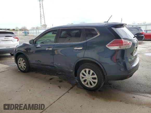 2015 Nissan Rogue SV with VIN KNMAT2MV6FP526890, listed as a Copart auction lot 53944835 with 121,890 mi miles and Clean Title. Bid and sale history available at carsss.com. Image 2.