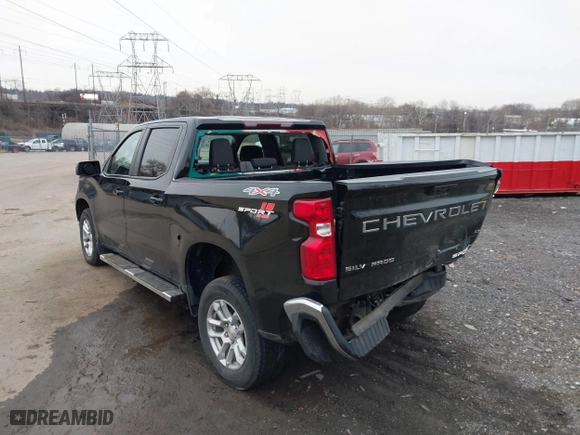2022 Chevrolet Silverado 1500 LT with VIN 3GCPDKEK3NG504134, listed as a IAAI auction lot 41561032 with 1 mi miles. Bid and sale history available at carsss.com. Image 20.