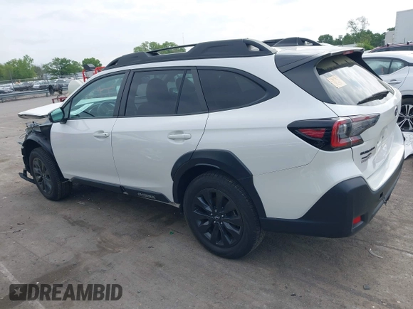 2023 Subaru Outback Onyx with VIN 4S4BTALC5P3195285, listed as a IAAI auction lot 42006352 with 24,222 mi miles and . Bid and sale history available at DreamBid. Image 15.