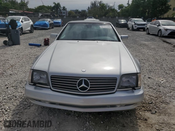 1997 Mercedes-Benz SL-Class with VIN WDBFA67F2VF151123, listed as a Copart auction lot 52703395 with 76,649 mi miles and Non Repairable. Bid and sale history available at carsss.com. Image 5.