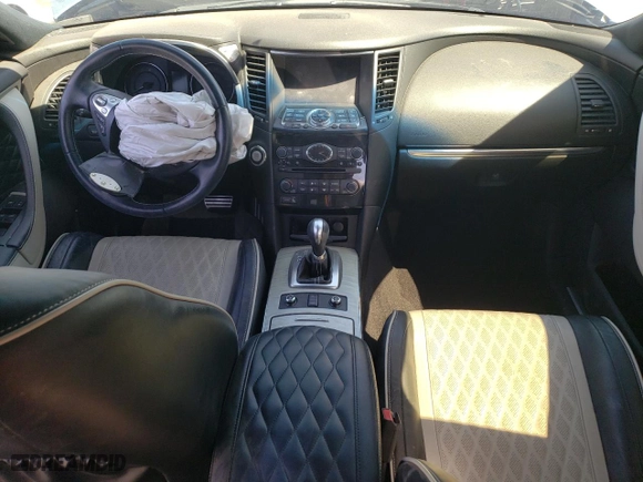 2017 Infiniti QX70 with VIN JN8CS1MU2HM140005, listed as a Copart auction lot 48506993 with 40,842 mi miles. Bid and sale history available at carsss.com. Image 8.