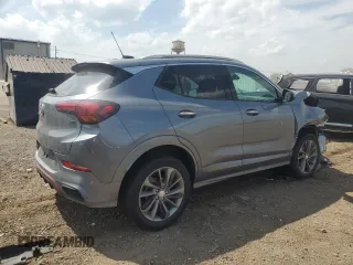 2022 Buick Encore GX Essence with VIN KL4MMGSL3NB011134, listed as a Copart auction lot 57134005 with 88,021 mi miles and Salvage title. Bid and sale history available at DreamBid. Image 3.