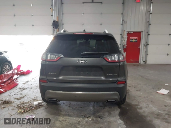 2019 Jeep Cherokee Limited with VIN 1C4PJMDX2KD467412, listed as a IAAI auction lot 42087391 with 106,168 mi miles and . Bid and sale history available at DreamBid. Image 16.