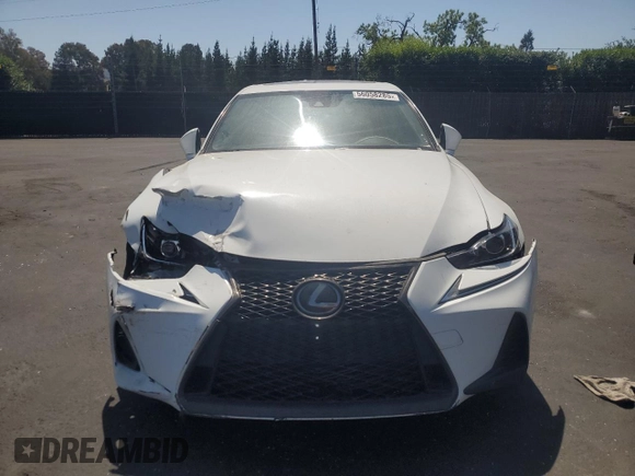 2018 Lexus IS 300 with VIN JTHBA1D27J5072923, listed as a Copart auction lot 56058285 with 126,297 mi miles and Salvage title. Bid and sale history available at DreamBid. Image 5.
