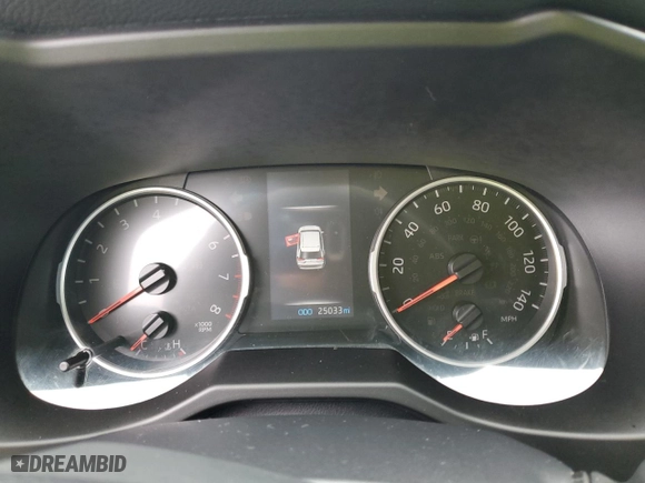 2019 Toyota RAV4 XLE with VIN 2T3P1RFV2KW059861, listed as a Copart auction lot 63947094 with 25,033 mi miles and Salvage Title. Bid and sale history available at carsss.com. Image 9.