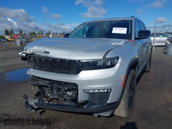2022 Jeep Grand Cherokee Limited с VIN 1C4RJJBG0N8549422, выставлен на аукционе IAAI как лот 41735427 с пробегом 83 747 миль миль и . История ставок и продаж доступна на DreamBid. Изображение 2.