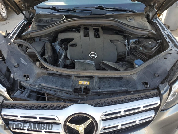 2019 Mercedes-Benz GLS 450 with VIN 4JGDF6EE5KB198424, listed as a Copart auction lot 56060955 with 65,016 mi miles and Salvage title. Bid and sale history available at DreamBid. Image 12.