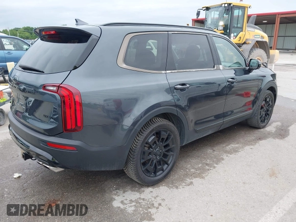 2021 Kia Telluride SX with VIN 5XYP5DHC9MG095972, listed as a IAAI auction lot 42345283 with 125,548 mi miles and . Bid and sale history available at DreamBid. Image 4.