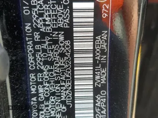 2013 Toyota Prius Two with VIN JTDZN3EU5D3234208, listed as a Copart auction lot 53671595 with 205,775 mi miles and Salvage Title. Bid and sale history available at carsss.com. Image 13.