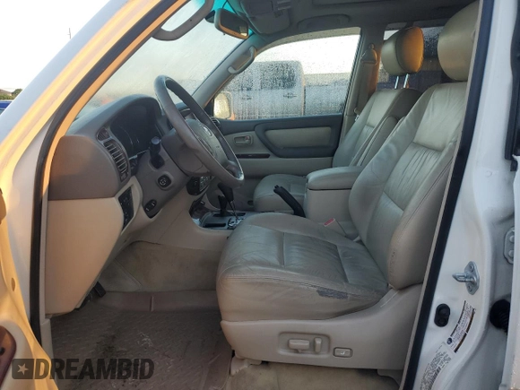 2004 Toyota Land Cruiser with VIN JTEHT05J042061303, listed as a Copart auction lot 73775064 with 0 mi miles and Salvage Title. Bid and sale history available at carsss.com. Image 7.