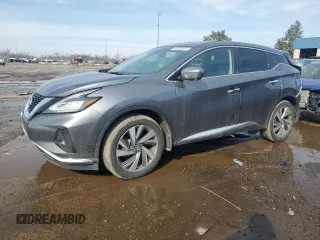 2021 Nissan Murano SL with VIN 5N1AZ2CS2MC104086, listed as a Copart auction lot 46782625 with 24,685 mi miles and Clean Title. Bid and sale history available at DreamBid. Image 1.