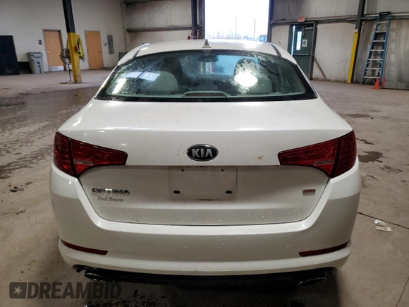 2013 Kia Optima LX with VIN KNAGM4A78D5385108, listed as a Copart auction lot 81477784 with 78,433 mi miles and Salvage Title. Bid and sale history available at carsss.com. Image 6.