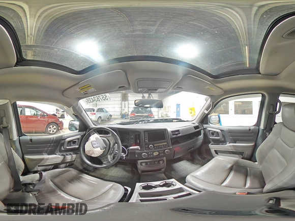 2013 Honda Ridgeline RTL with VIN 5FPYK1F57DB009718, listed as a Copart auction lot 55763435 with Not provided miles and Salvage title. Bid and sale history available at DreamBid. Image 15.