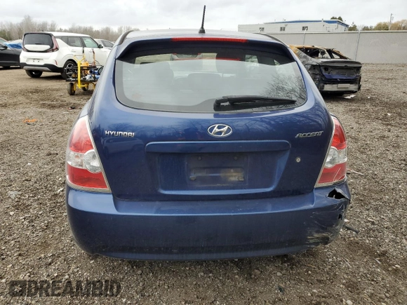 2009 Hyundai Accent Man L with VIN KMHCN35C09U133426, listed as a Copart auction lot 82654294 with 220,623 mi miles and Clean Title. Bid and sale history available at carsss.com. Image 6.