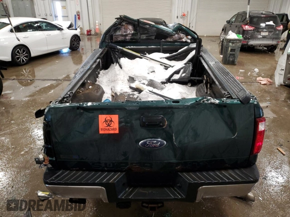 2011 Ford Super Duty F-250 SRW XL with VIN 1FTBF2BT8BEA34672, listed as a Copart auction lot 45495435 with 233,789 mi miles and Non Repairable. Bid and sale history available at carsss.com. Image 6.