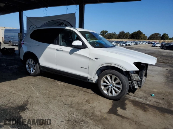 2015 BMW X3 xDrive28i z VIN 5UXWX9C55F0D47741, wystawiony jako Copart lot #58414685 z przebiegiem 83 793 mil mil oraz Szkoda całkowita • Salvage title. Historia ofert i sprzedaży dostępna na DreamBid. Obrazek 4.