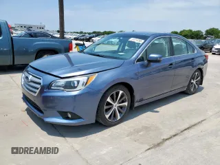 2015 Subaru Legacy Limited z VIN 4S3BNBJ6XF3014956, wystawiony jako Copart lot #61014265 z przebiegiem 37 033 mil mil oraz Czysty tytuł • Clean title. Historia ofert i sprzedaży dostępna na DreamBid. Obrazek 1.